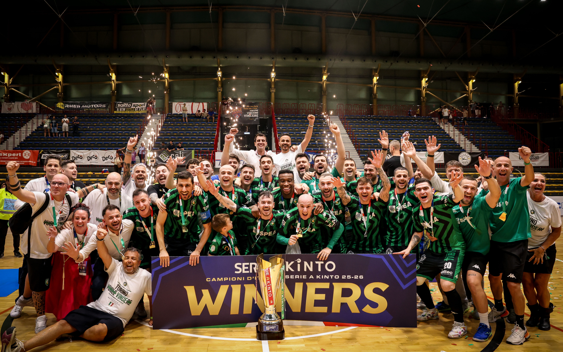 L84 Torino Campioni Italia Calcio a 5